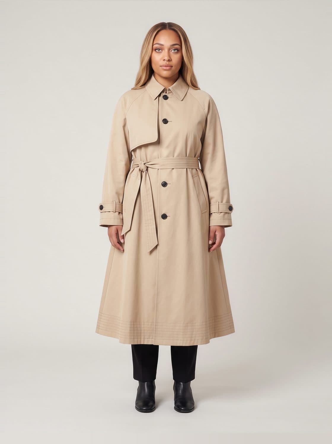 Gatcombe Overcoat, worn by a model