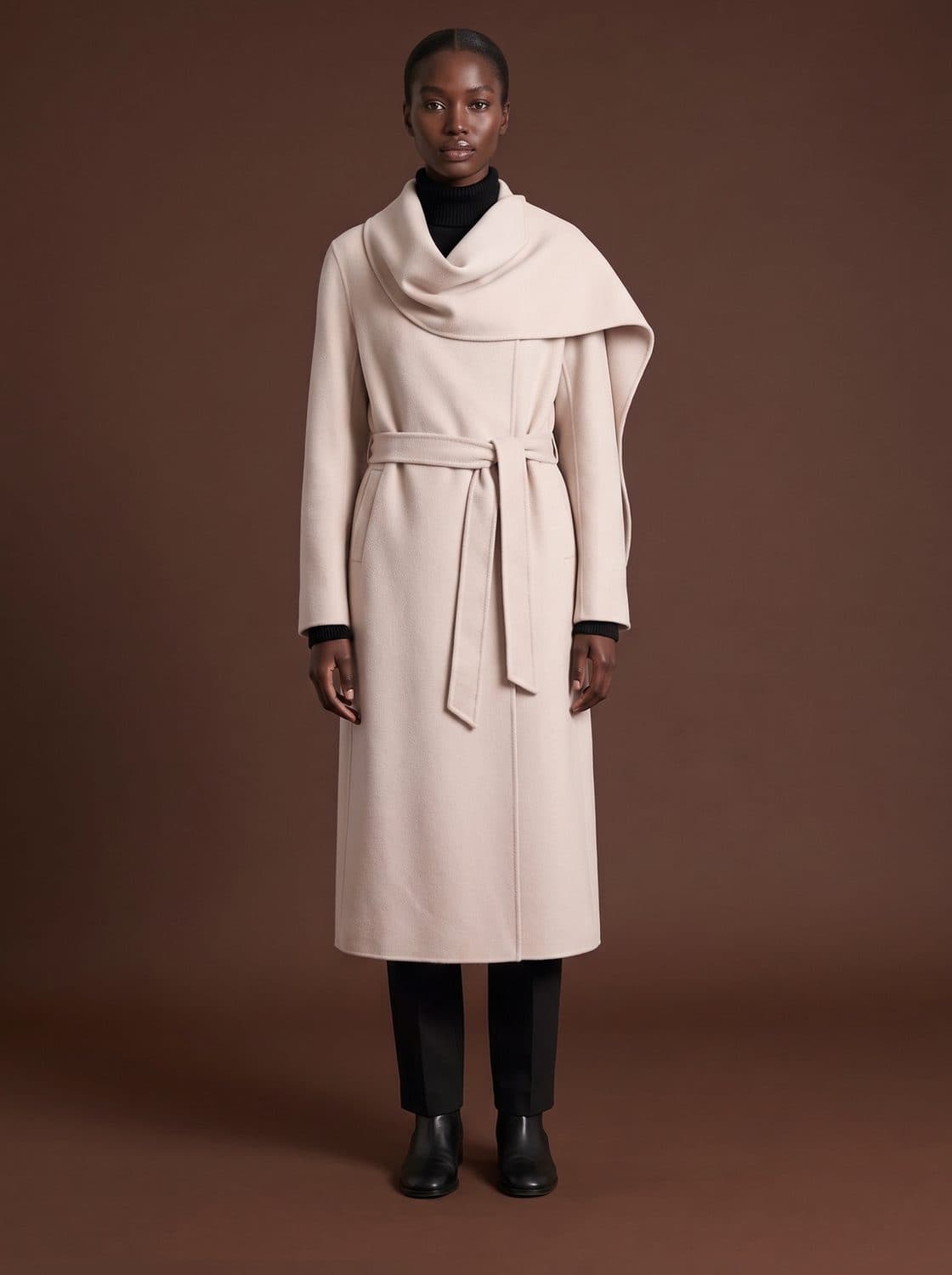 Kettering Overcoat, worn by a model