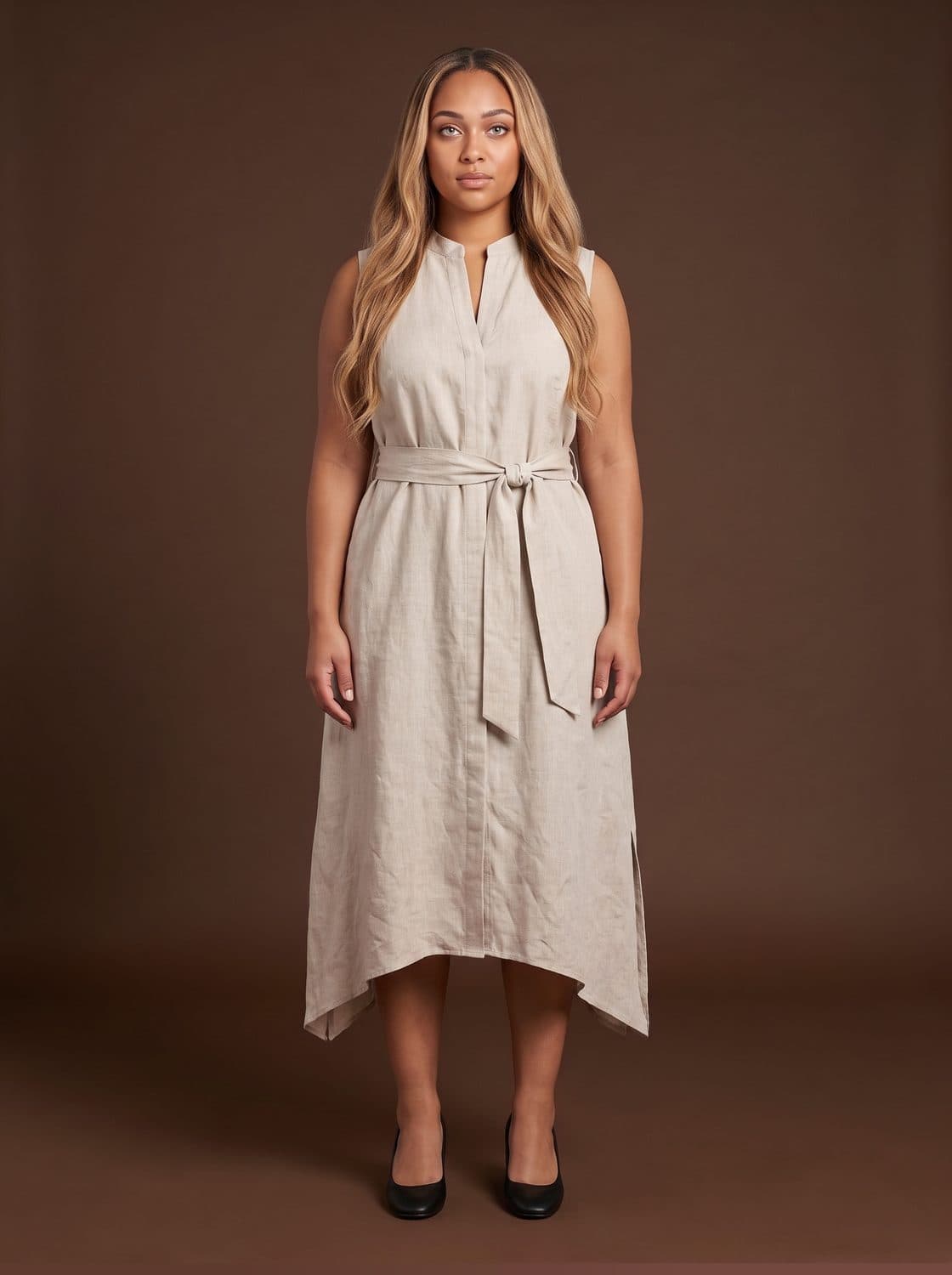 Culross Dress, worn by a model