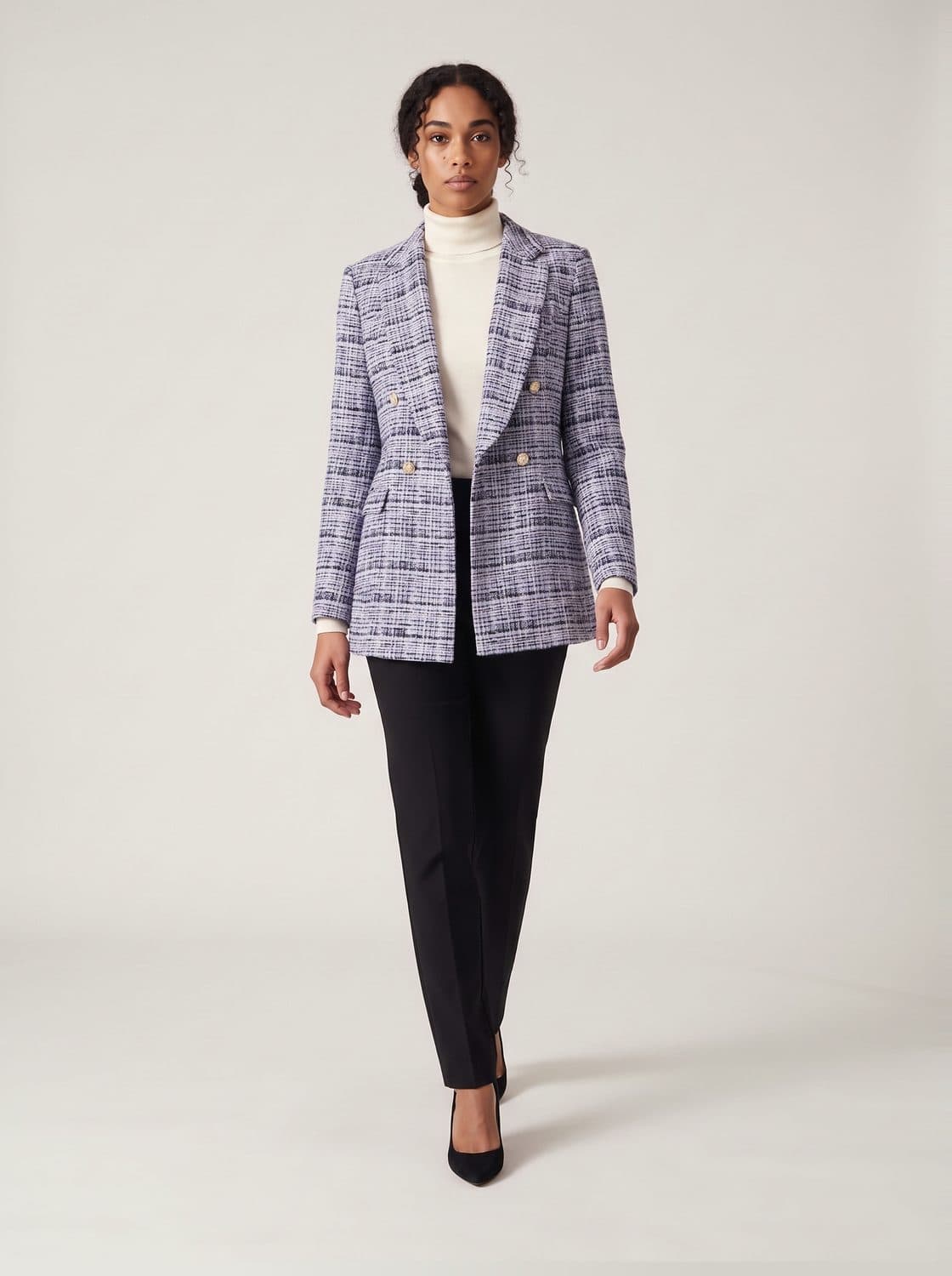 Harrowby Jacket, worn by a model