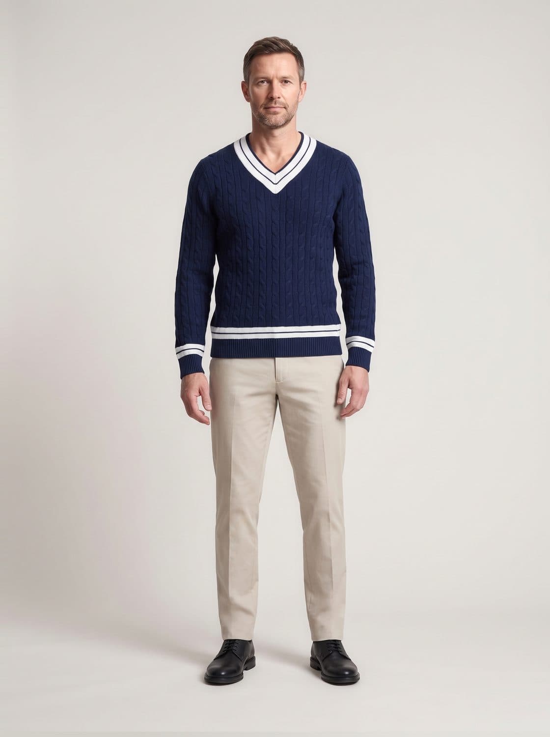 Cromwell Sweater, worn by a model