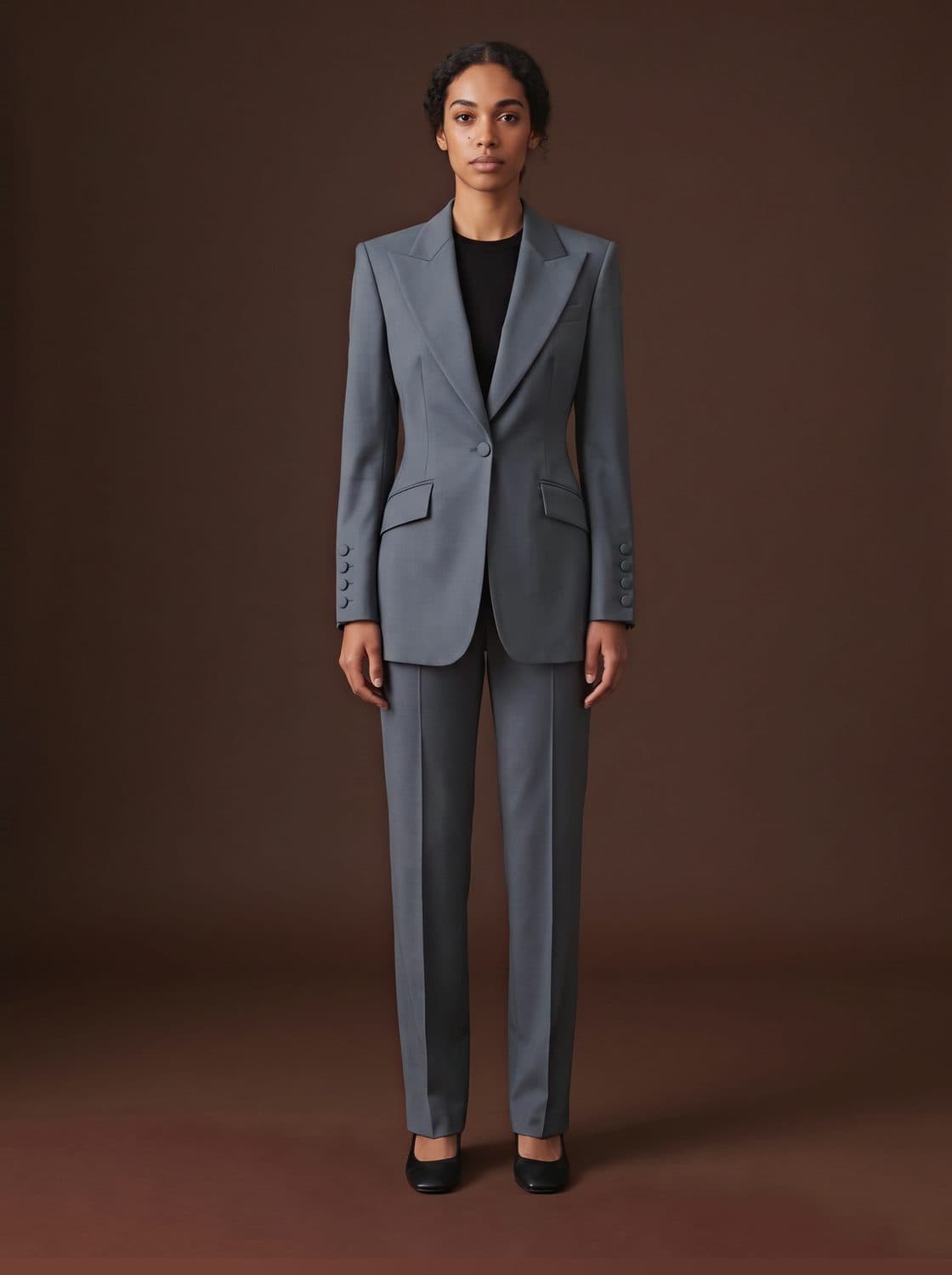 Larkspur Jacket, worn by a model