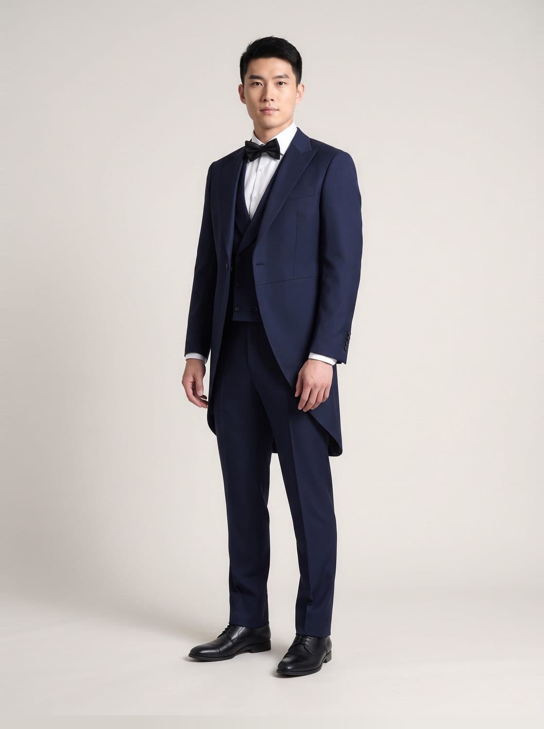 Thornbury Dinner Suit, worn by a model