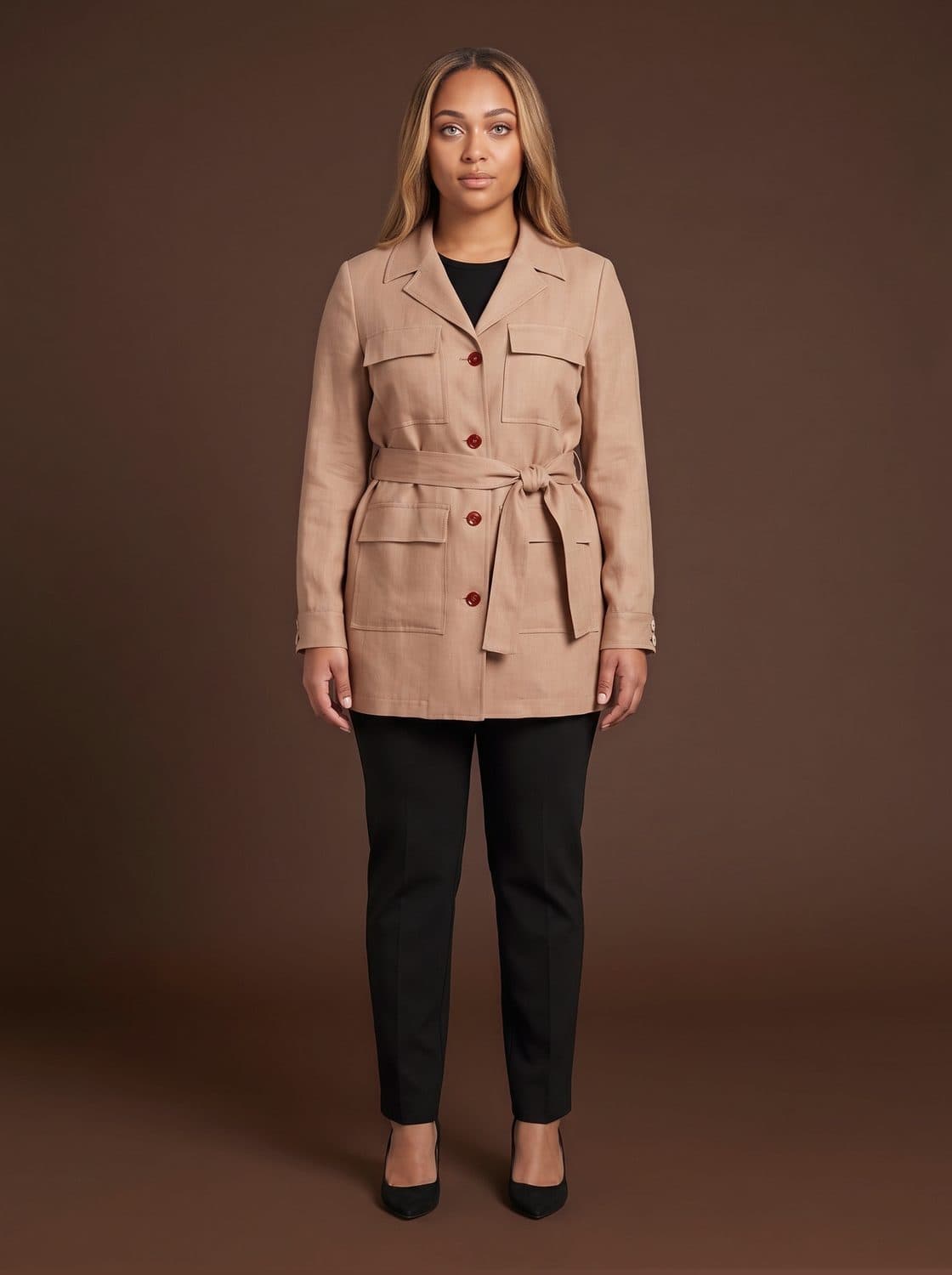 Rookwood Jacket, worn by a model